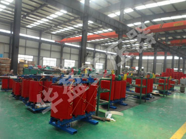 非晶合金干式变压器生产现场